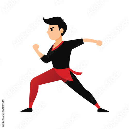 -young-man-practicing-doing-self-defense-technique.eps