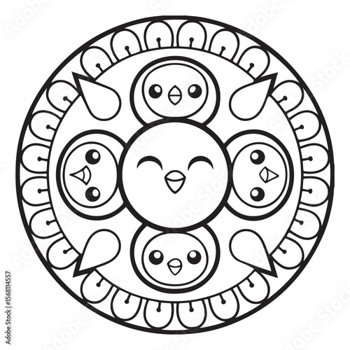 Comfy Kawaii – Cute and Easy Coloring Pages for Teens and Adults | Relaxing Japanese-Inspired Designs | Print