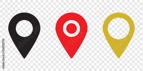 Location icon. Map pin icon set. location marker. location pin. Map pin icon vector illustration eps 10. navigation icon.