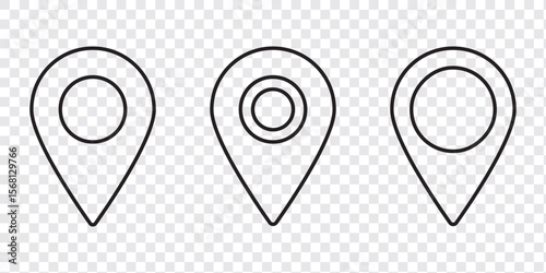 Location icon. Map pin icon set. location marker. location pin. Map pin icon vector illustration eps 10. navigation icon.