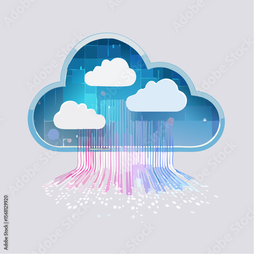 Abstract Cloud Computing Network Data Stream