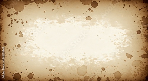 Distressed parchment paper texture with coffee stains and aged appearance