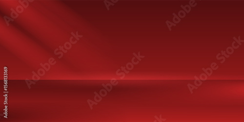 Dark red background with subtle highlight effect. The spotlight creates a gradation from bright red in the center to dark red at the edges. The background has a bit of a rough texture.