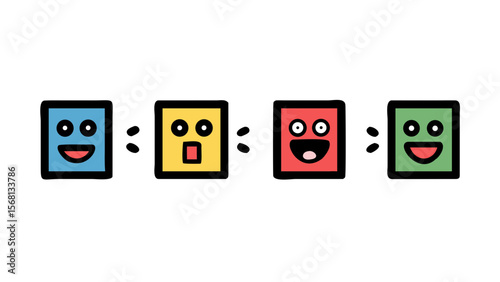 Wallpaper Mural cartoon face Torontodigital.ca