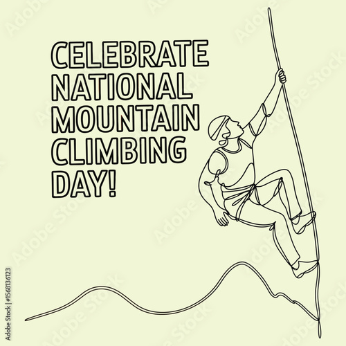 Celebrate national mountain climbing day