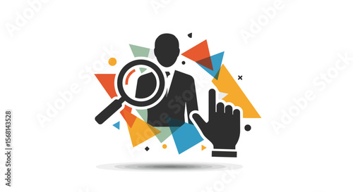Search find human resource recruitment job hiring