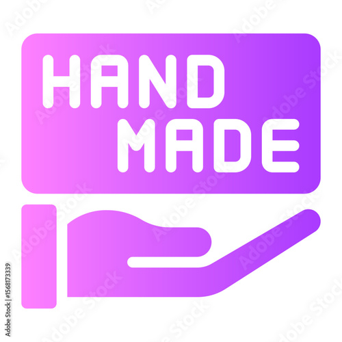 hand made gradient icon