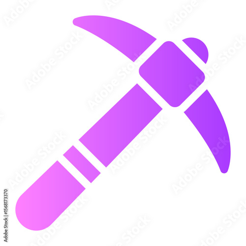 pickaxe gradient icon