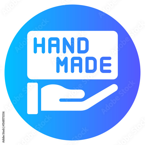 hand made gradient icon