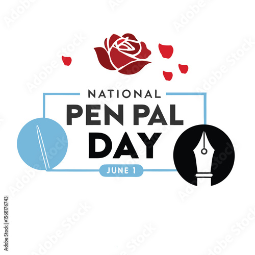 Happy Pen Pal Day card