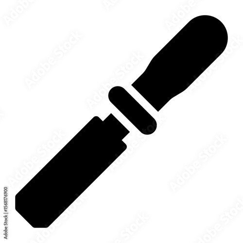 chisel glyph icon