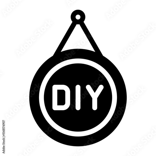 DIY glyph icon