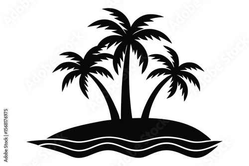 palm tree silhouette