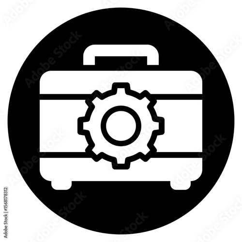 tool box glyph icon