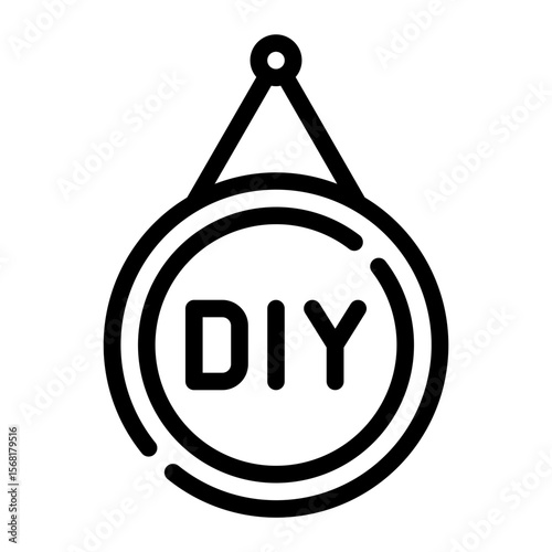 DIY line icon