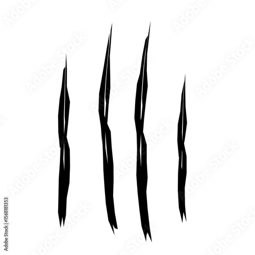 vector illustration of an abstract scratch background