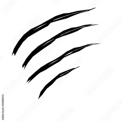 hand drawn sketch animal scratch vector illustration 