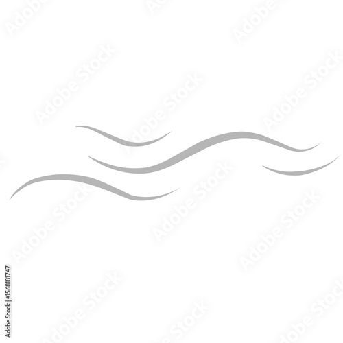 abstract background with waves