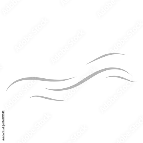 abstract background with waves