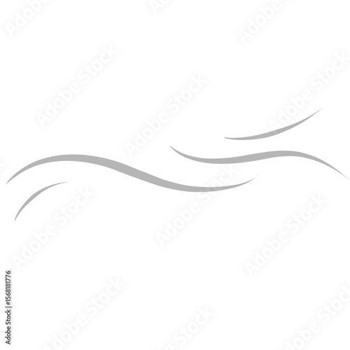 abstract vector background with waves