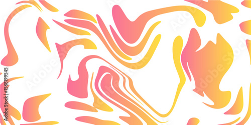 Abstract background with metallic chrome Pink liquid marvel art design with silk fabrick texture.  Colorful liquid. Fluid motion ink water design. Marbleized Stripes With marble ink Splash of paint.