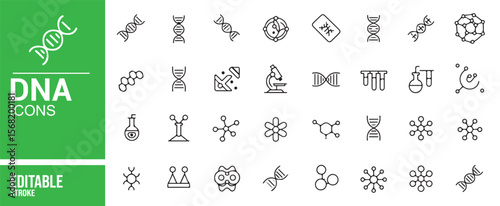Scalable DNA Icons for Biology, Genetics, and Laboratory Design Projects