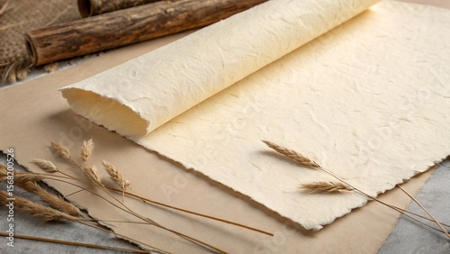 old book and feather