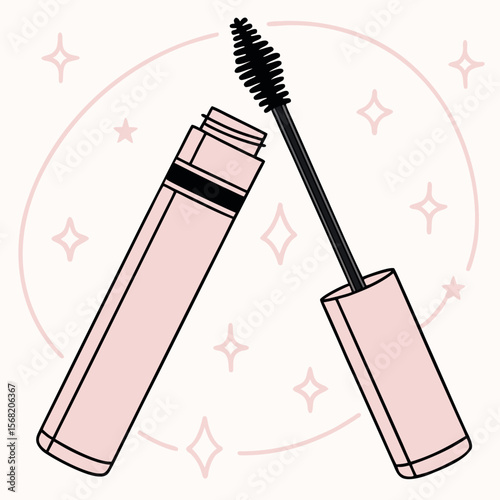 Enhance your lashes with this volumizing and lengthening mascara for a stunning look