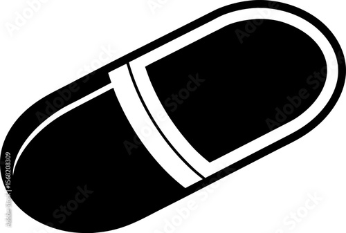 Capsule Icon Vector Illustration 