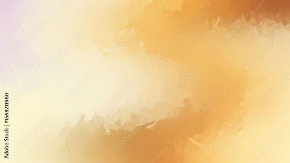 Obraz premium Abstract and textured pastel cream to warm honey gradient background