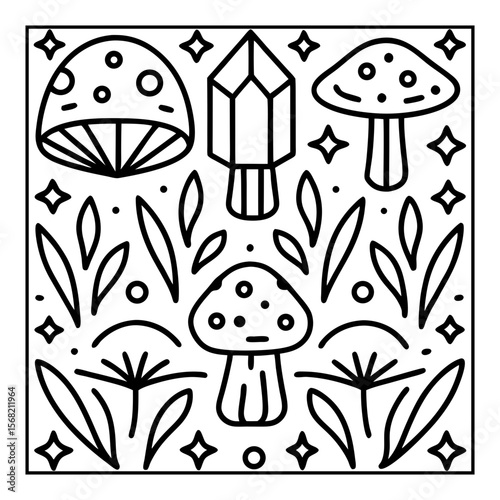 trippy groovy coloring pages for kids