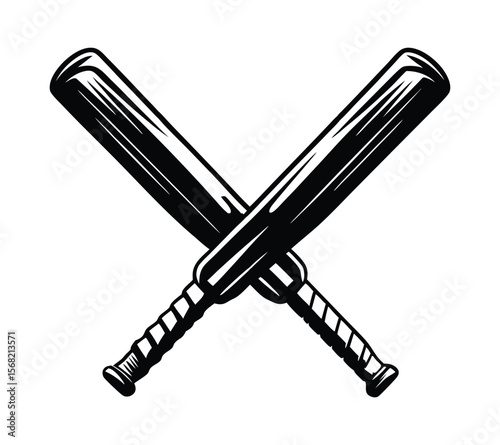 Cricket Club Badge and Symbol Collection, On white background