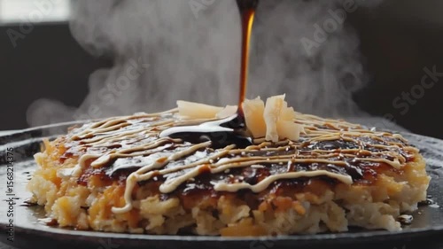 日本のソウルフードお好み焼き、定番粉もん　お好み焼