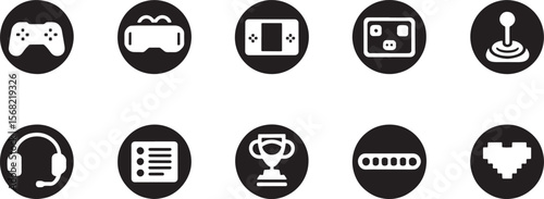 Gaming Trophy Winner Icons

