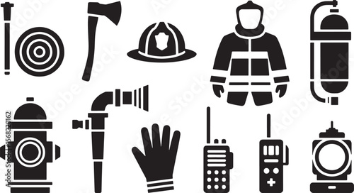  Construction Work Tools Worker Icons