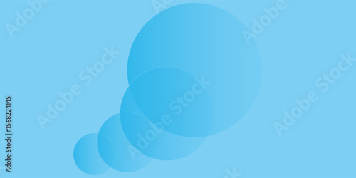 Abstract geometric background gradient soft light blue bokeh for Graphic Business background hitech pattern modern