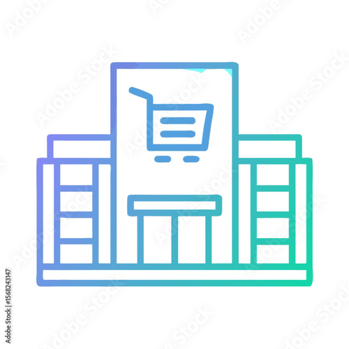 Glossy 3D vector illustration of a round office document folder icon for business, web, and computer file management