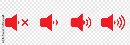 Speaker Volume Symbol Icon Vector Design Illustration