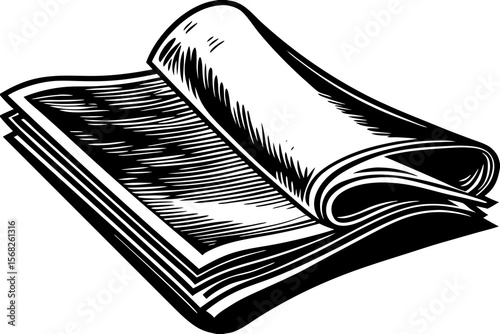 sketch of a book