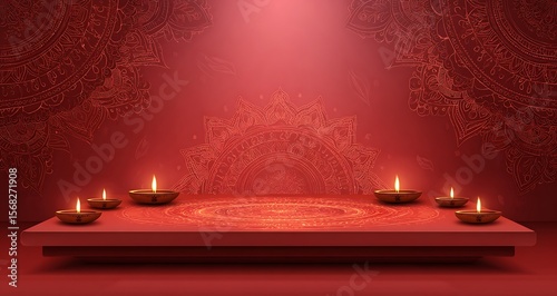 podium background