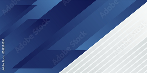 Abstract background blue and white with modern corporate concept