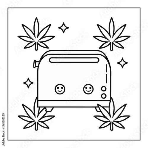cute girl things coloring book 