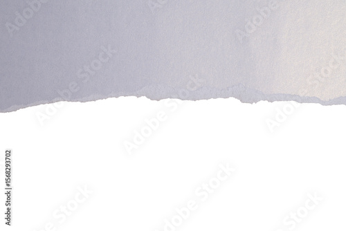 Torn silver paper horizontal background
