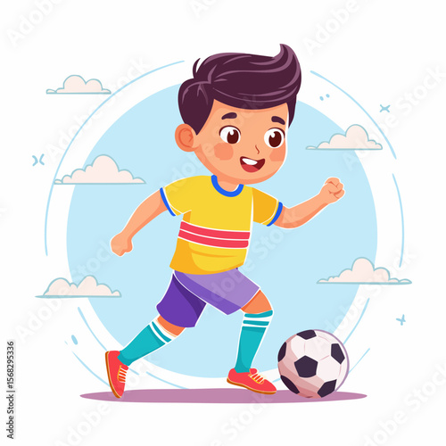 Detailed 3D cartoon artwork of a charismatic and entertaining character with soft shading, bold colors, and dynamic posture – great for child-friendly and educational media