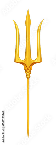 Refined Gold Trident