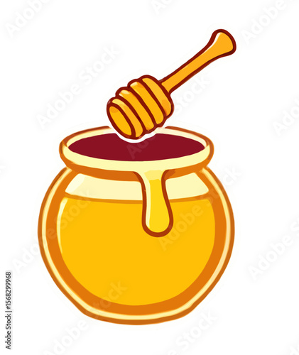 Simplified, Iconic Honey Jar