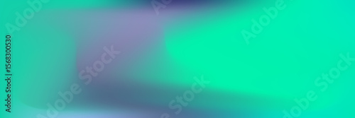 Gradient mesh aqua marine smooth background. Blue gradient mesh aquamarine teal abstract design. Emerald color bg. Vector illustration