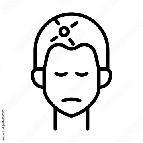 Headache icon
