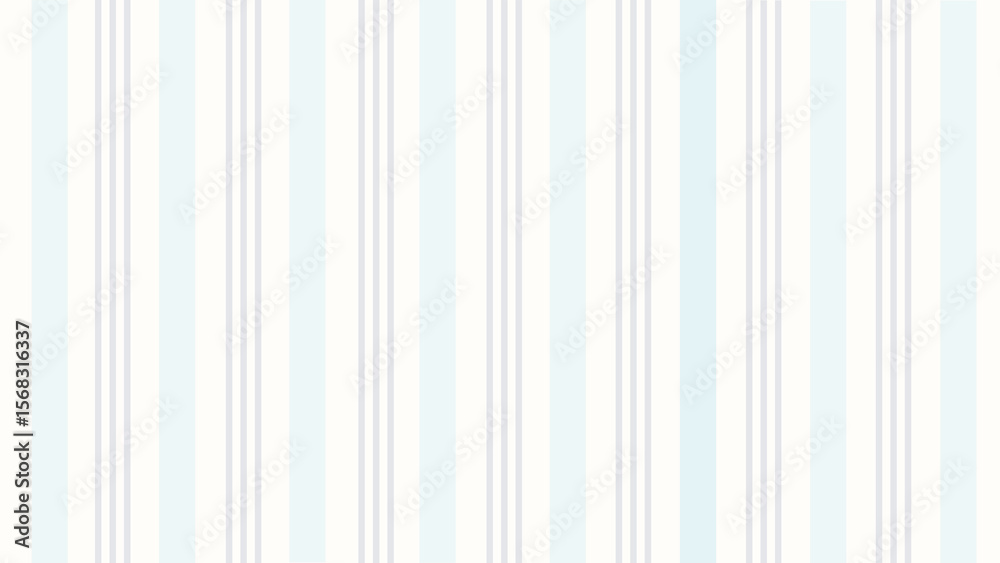Obraz premium Geometric blue striped print, vector background