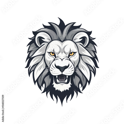 Roaring Lion Vector
